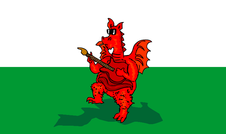 Alternative flag of Wales