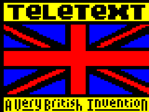 Teletext - A Very British Invention