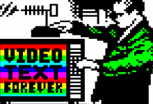 Teletext art // ARD Text 35th anniversary // From 1980 to 2015
