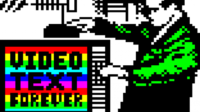 Teletext art // ARD Text 35th anniversary // From 1980 to 2015
