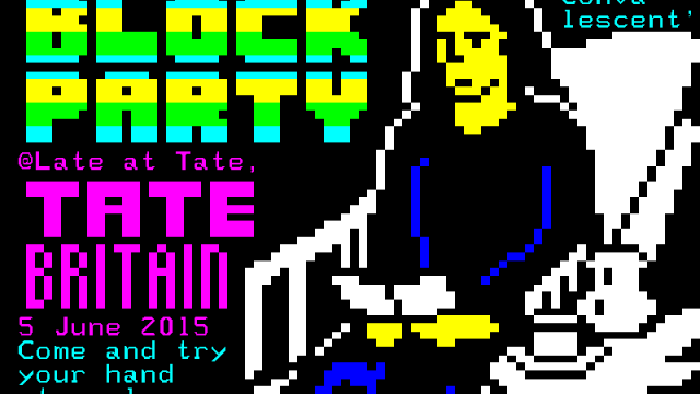 Teletext workshop // Block Party I // Late at Tate Britain