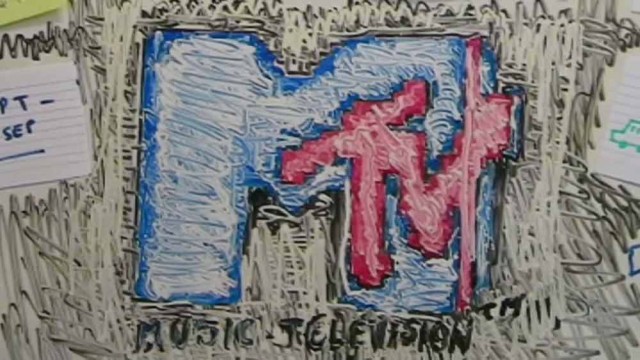 MTV Retro-lution // Office Breakout // Whiteboard animation