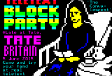 Teletext workshop // Block Party I // Late at Tate Britain