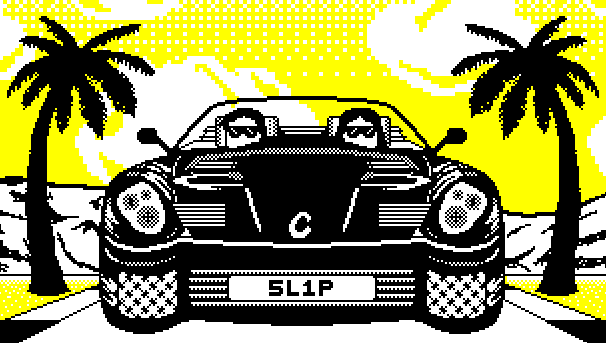 Video game art // Slipstream Racing